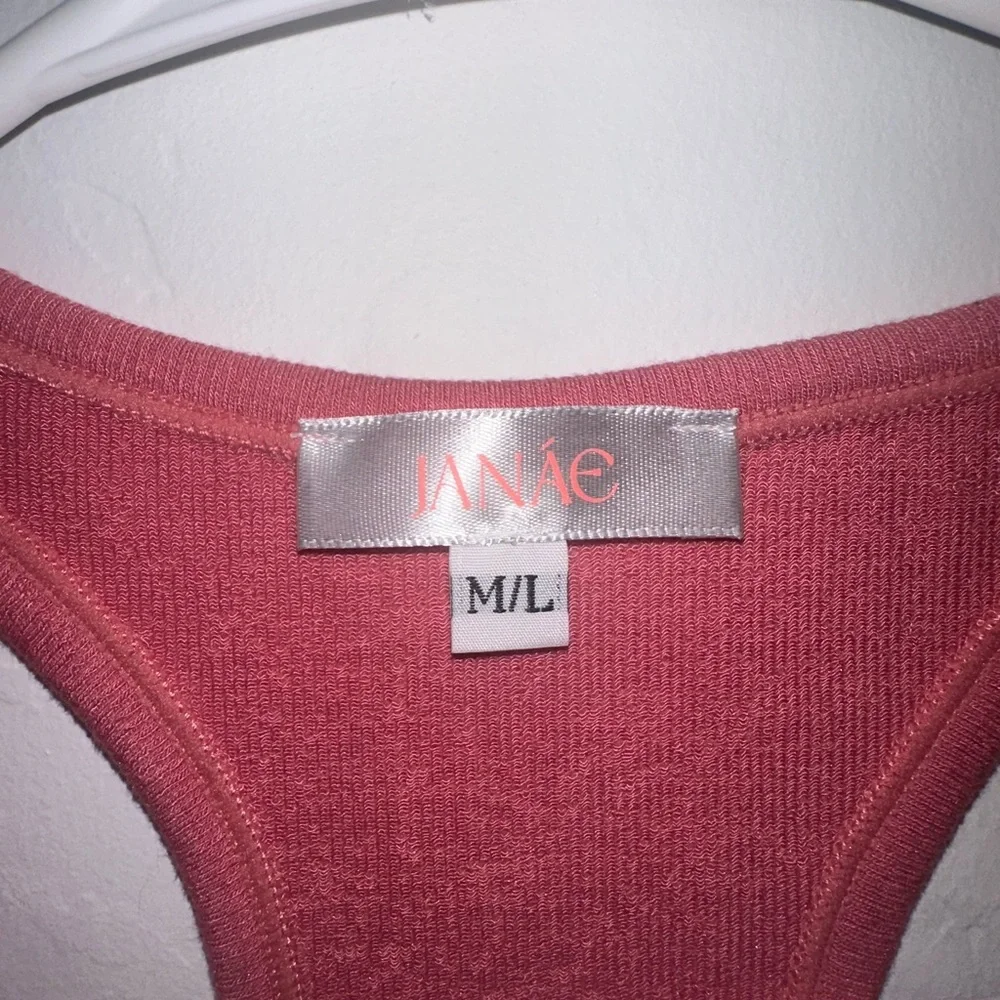 Pink Racerback Tank Top - Picture 2 of 2